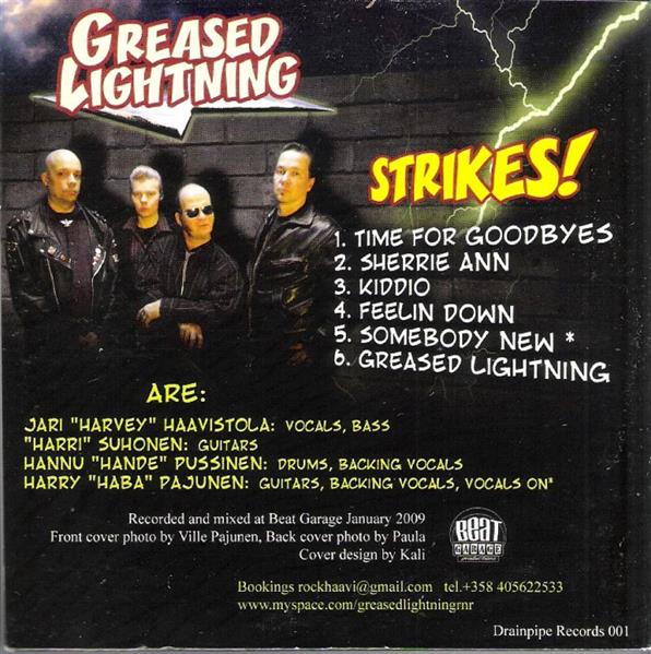 CD-EP - Greased Lightning - Strikes!