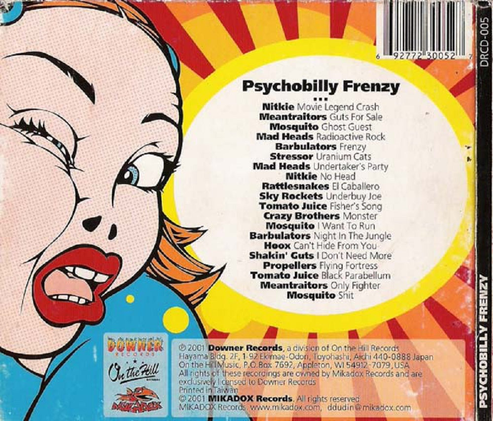 CD - VA - Psychobilly Frenzy