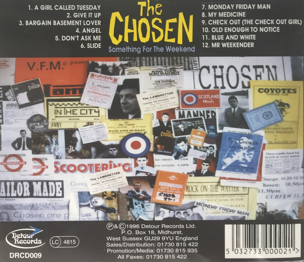 CD - Chosen - Something For The Weekend