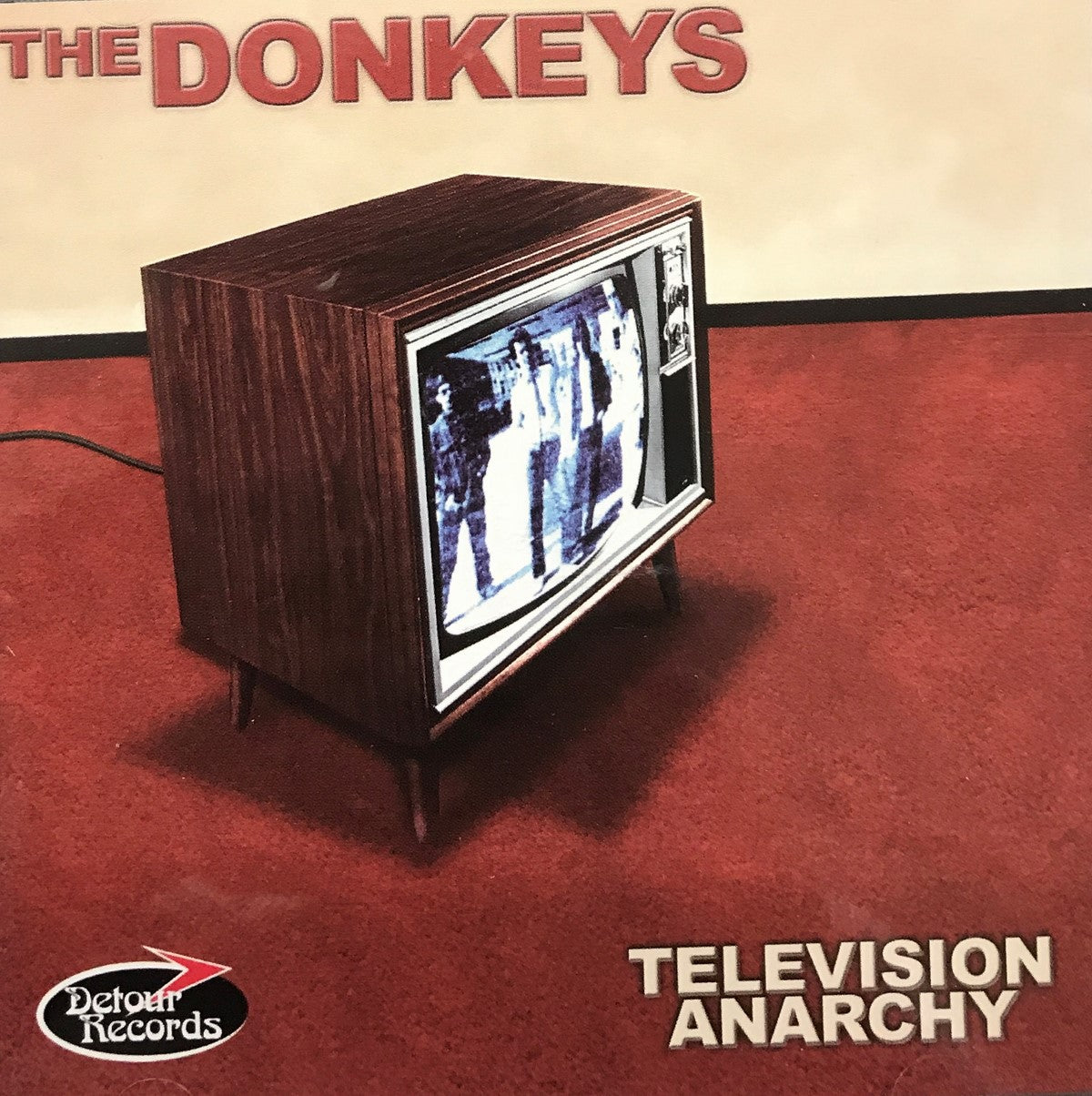 CD - Donkeys - Television Anarchy Double