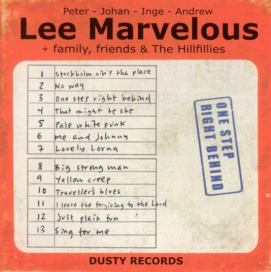 CD - Lee Marvelous - One Step Right Behind