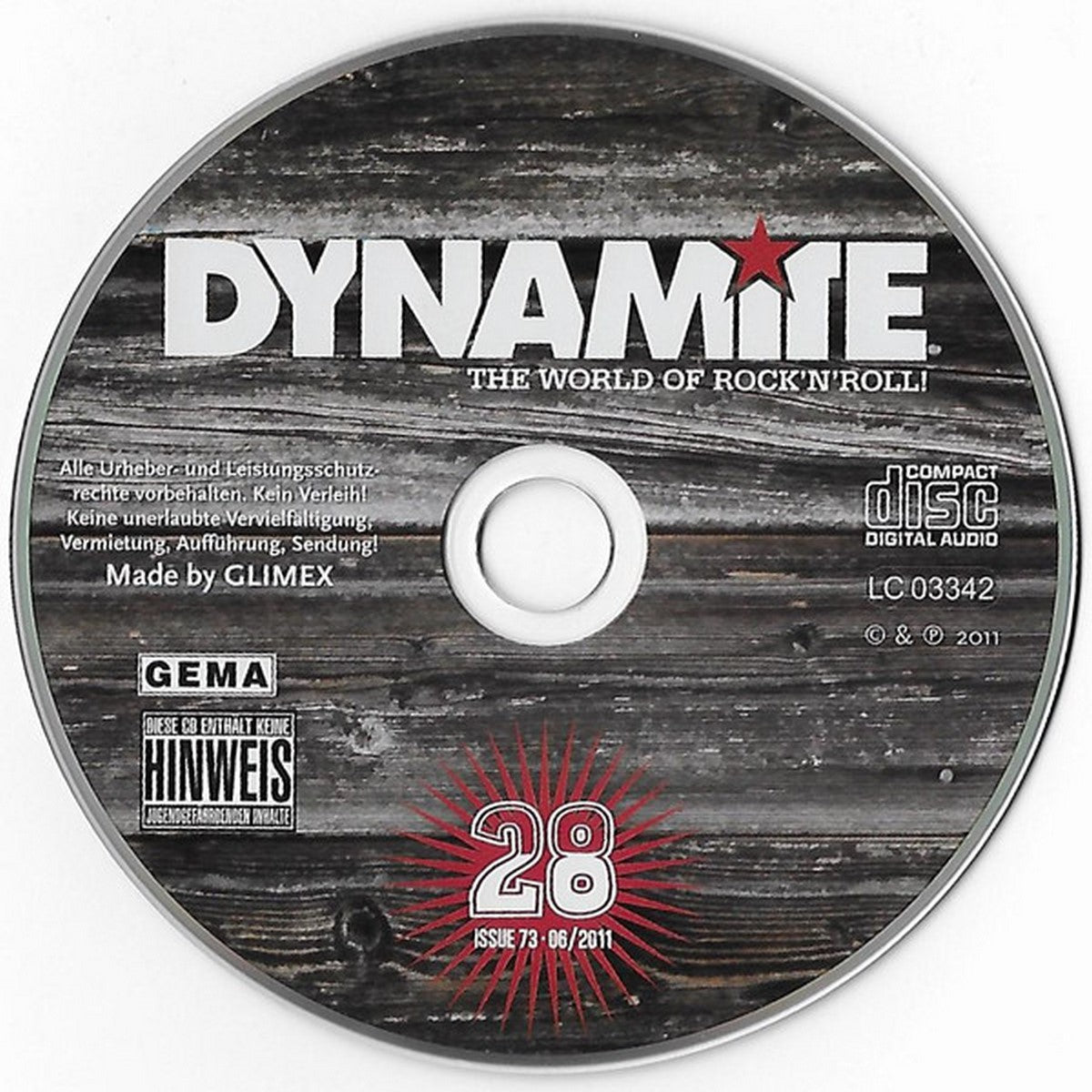 CD - Dynamite Magazin 73 / CD 28