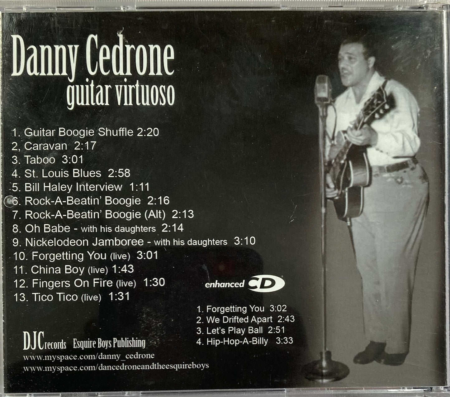 CD - Danny Cedrone - Guitar Virtuoso