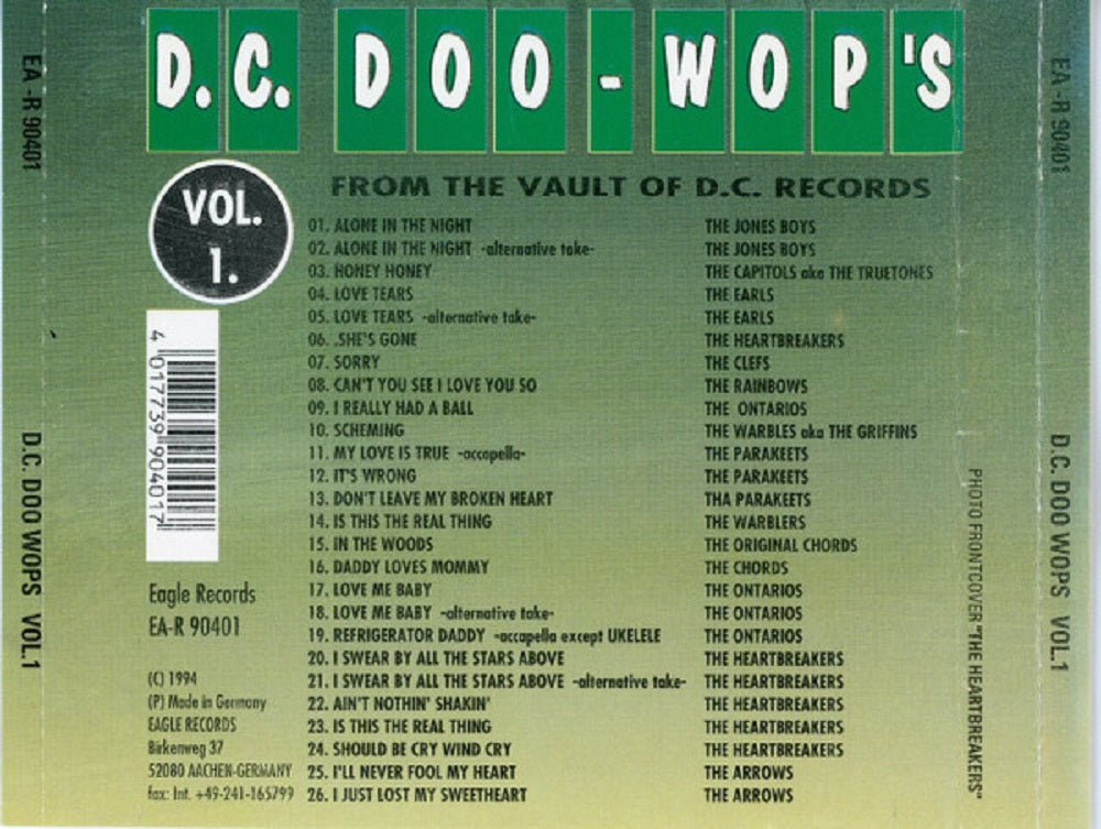 CD - VA - D. C. Doo Wops Vol. 1