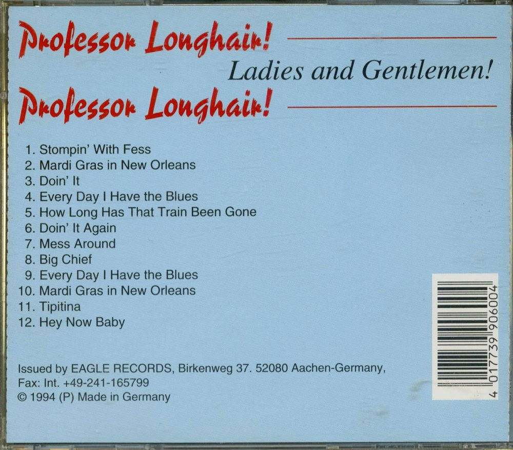 CD - Professor Longhair - Ladies And Gentlemen