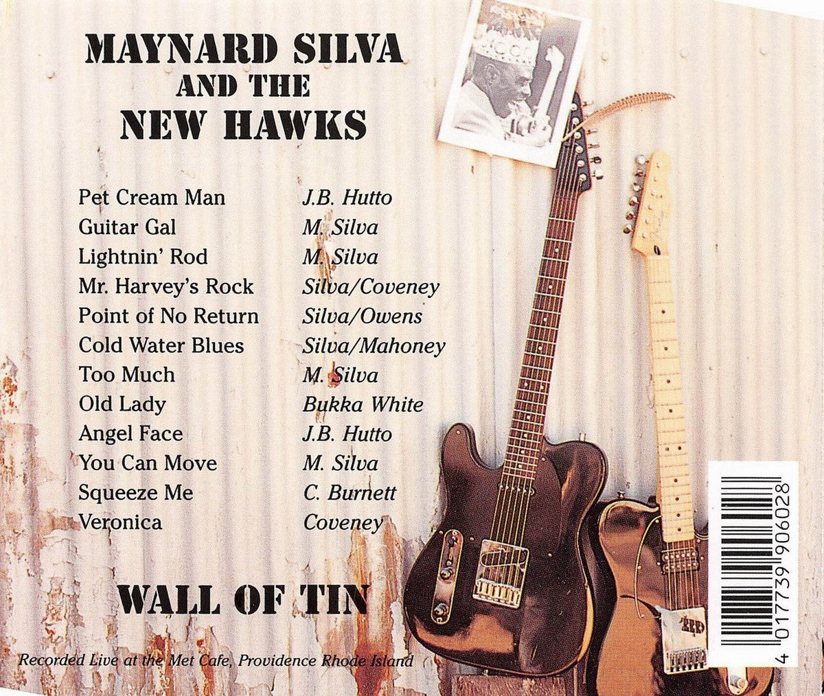 CD - Maynard Silva & New Hanks - Wall Of Tin