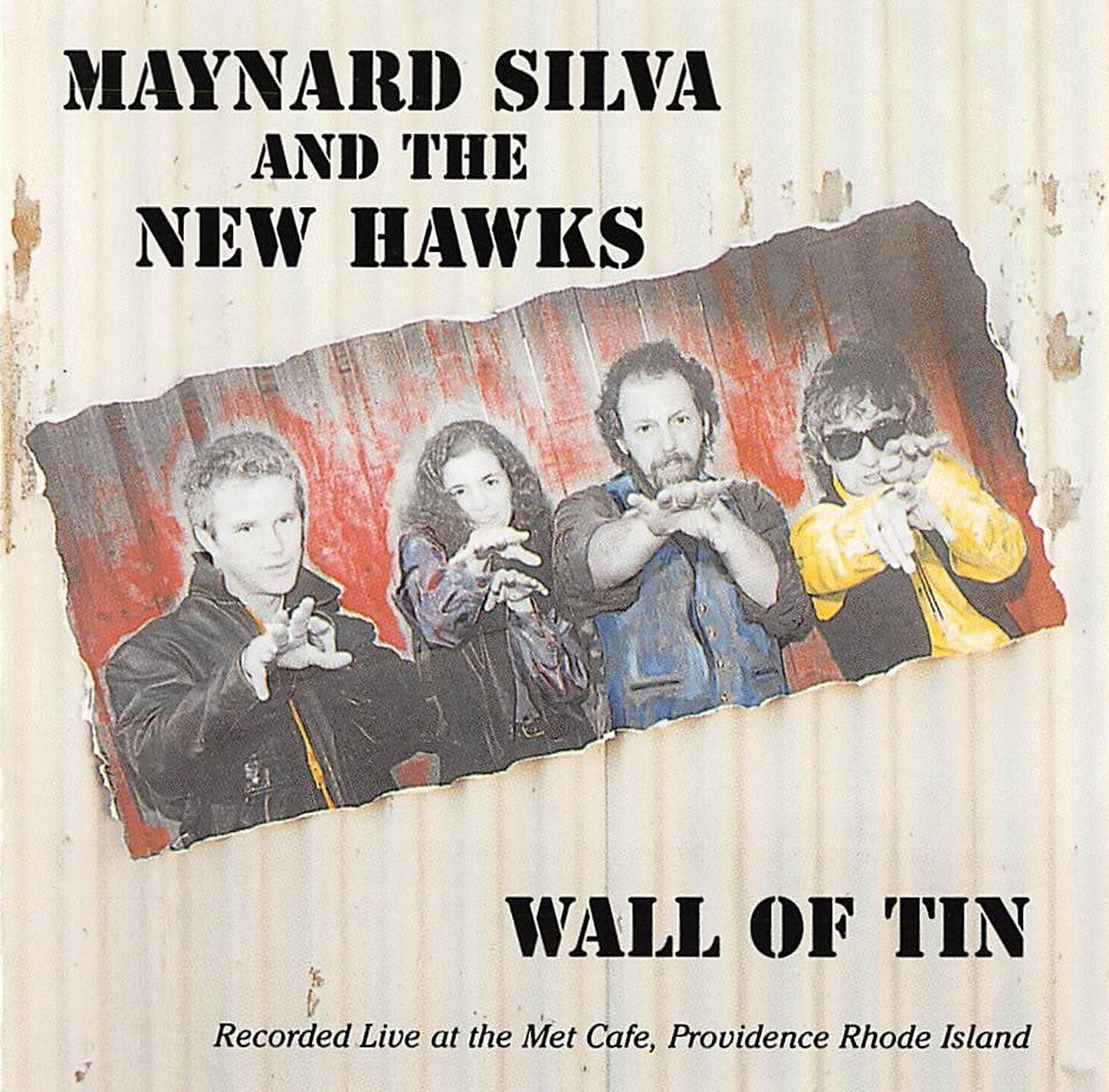 CD - Maynard Silva & New Hanks - Wall Of Tin