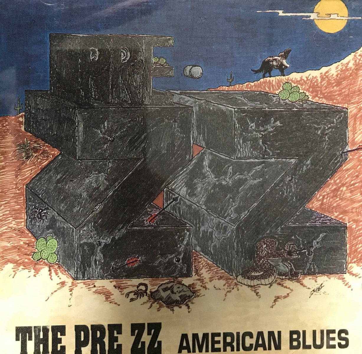 CD - Pre ZZ - American Blues