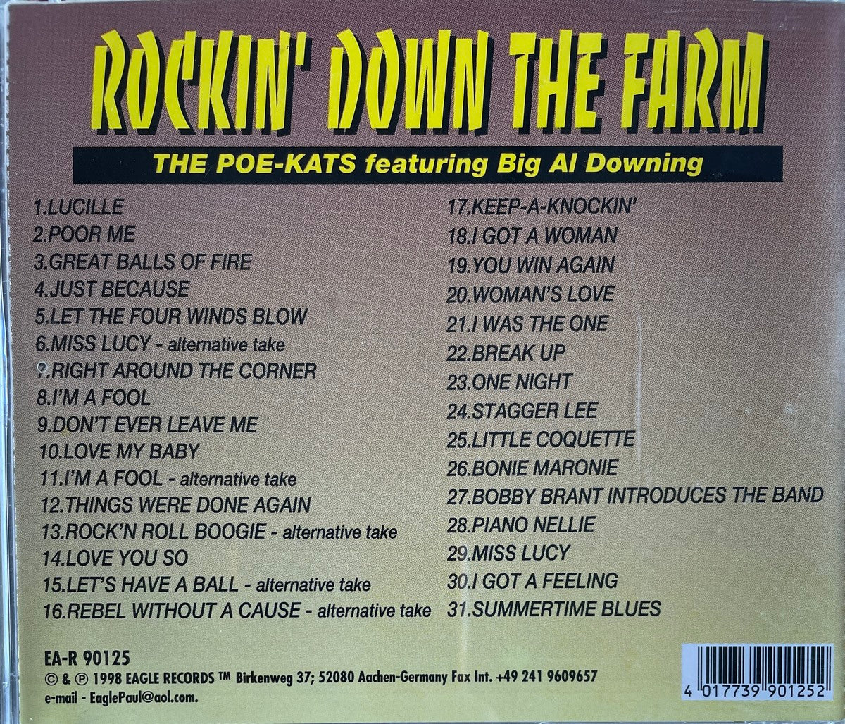 CD - POE-KATS feat. Big Al Downing - Rockin' Down The Farm