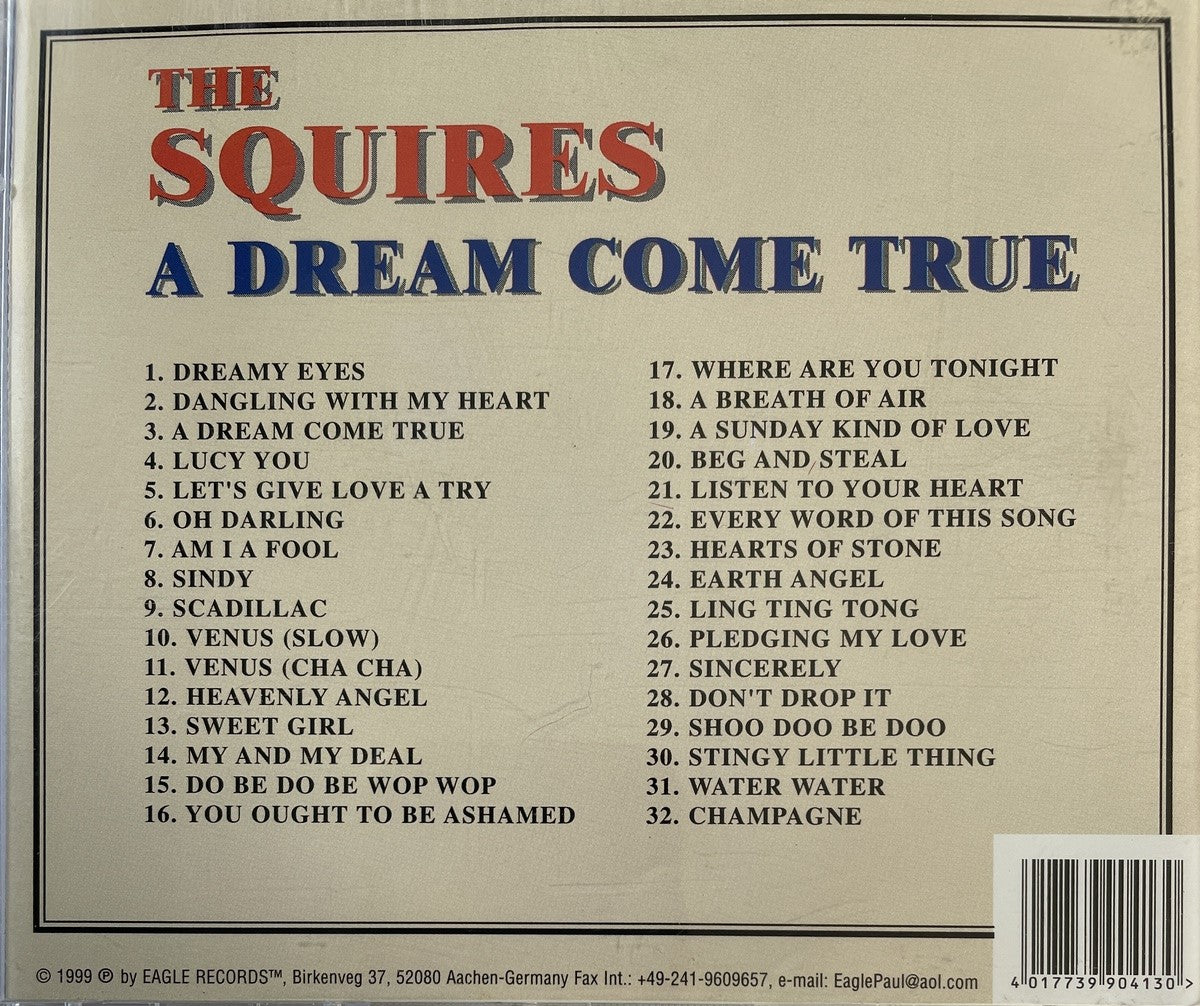 CD - Squires - A Dream Come True