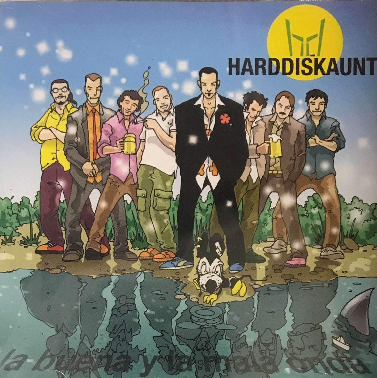 CD - Harddiskaunt - La Buena Y La Mala Onda