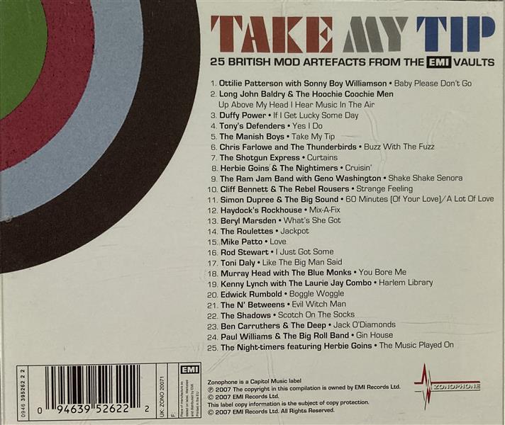 CD - VA - Take My Tip