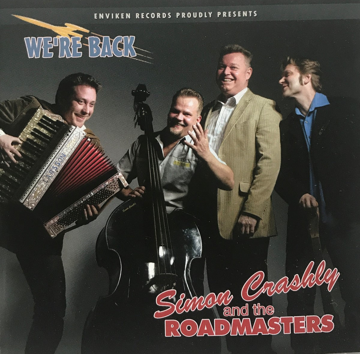 CD - Simon Crashly & The Roadmasters - We're Back