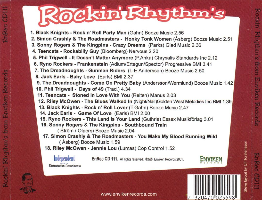 CD - VA - Rockin Rhythms Vol. 1