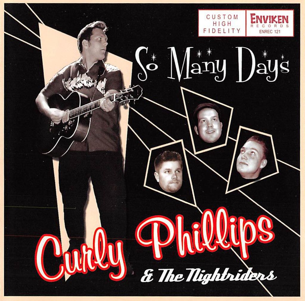 CD - Curly Phillips & Nightriders - So Many Days