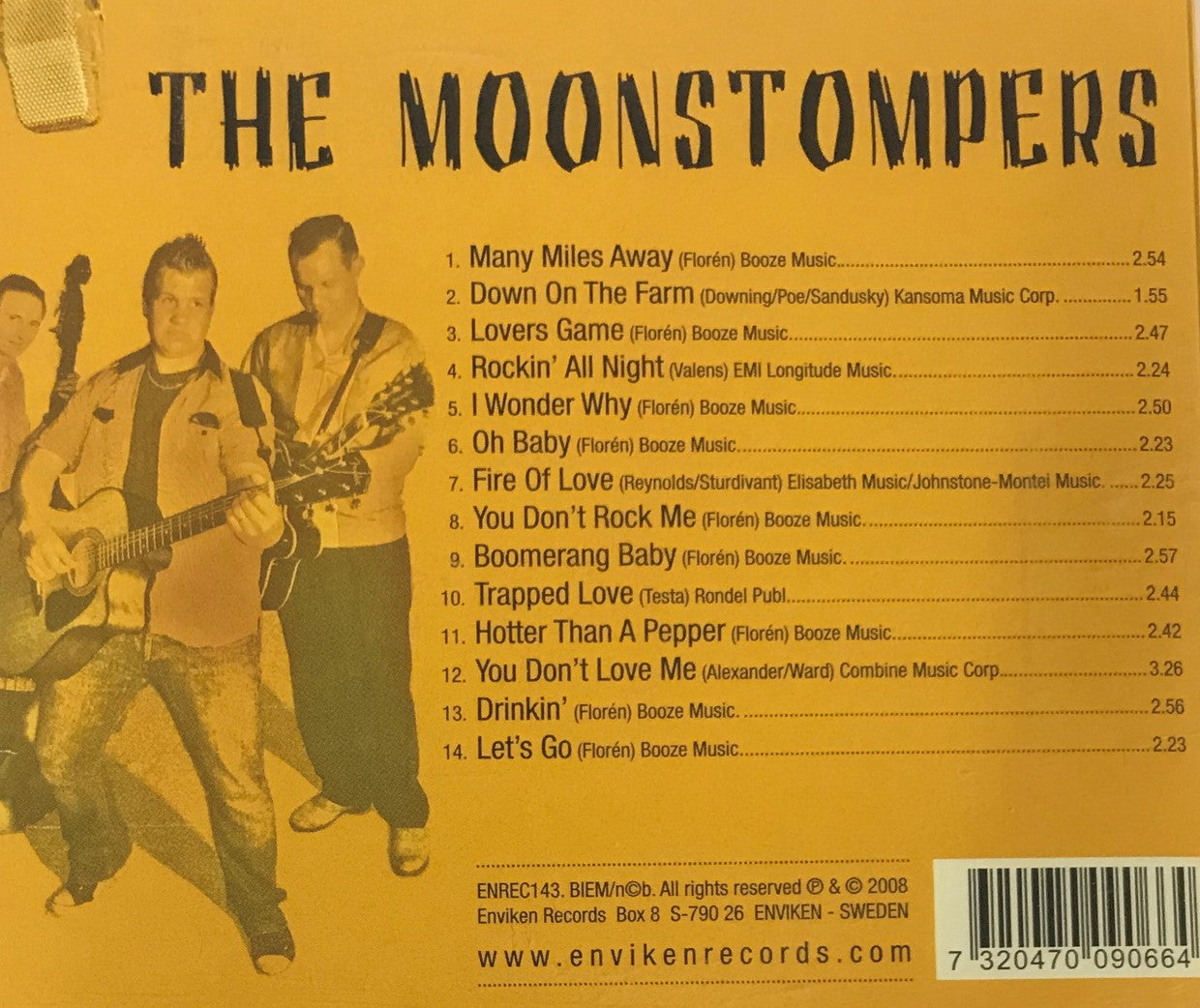 CD - Moonstompers - Many Miles Away