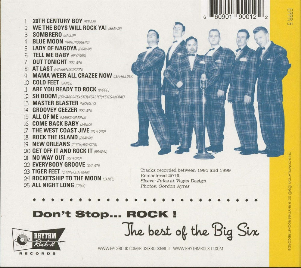 CD - Big Six - Don't Stop Rock! Best Of Collection