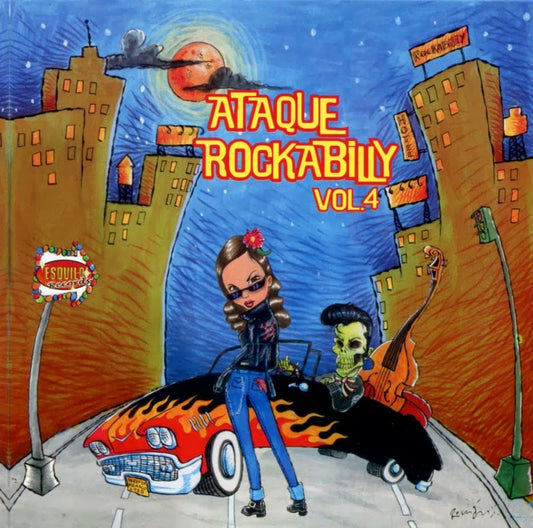 CD - VA - Ataque Rockabilly Vol. 4