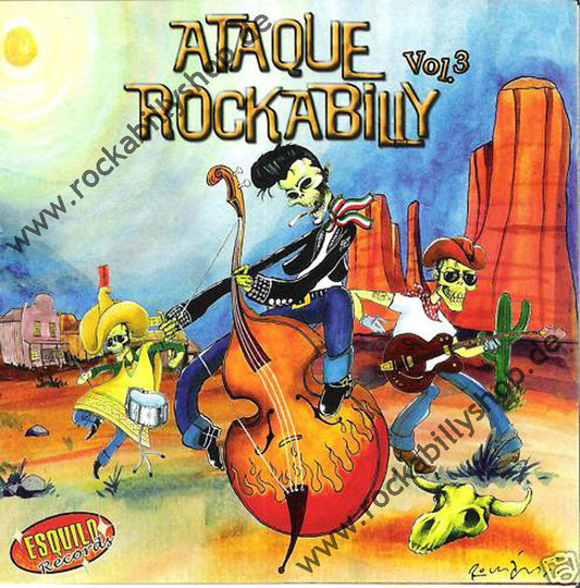 CD - VA - Ataque Rockabilly Vol. 3