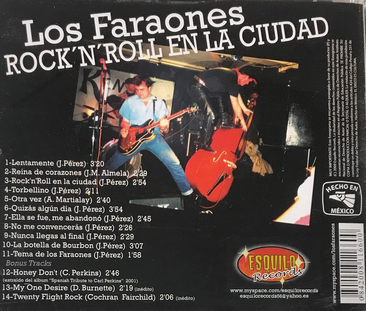 CD - Los Faraones - Rock'n'Roll En La Ciudad