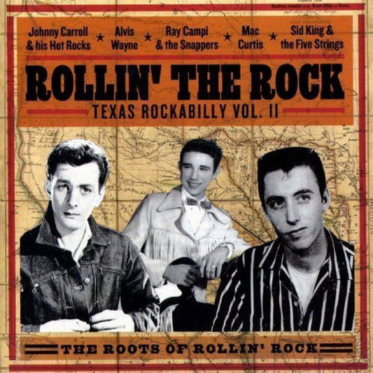 CD - VA - Rollin The Rock - Texas Rockabilly Vol. 2