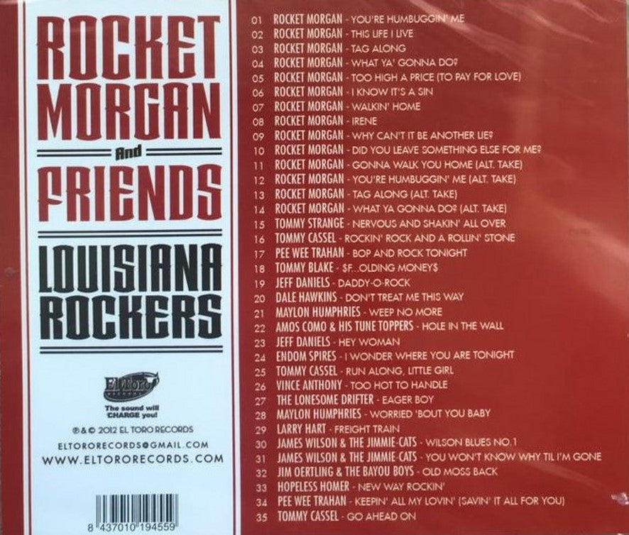 CD - VA - Lousiana Rockers - Rocket Morgan & Friends