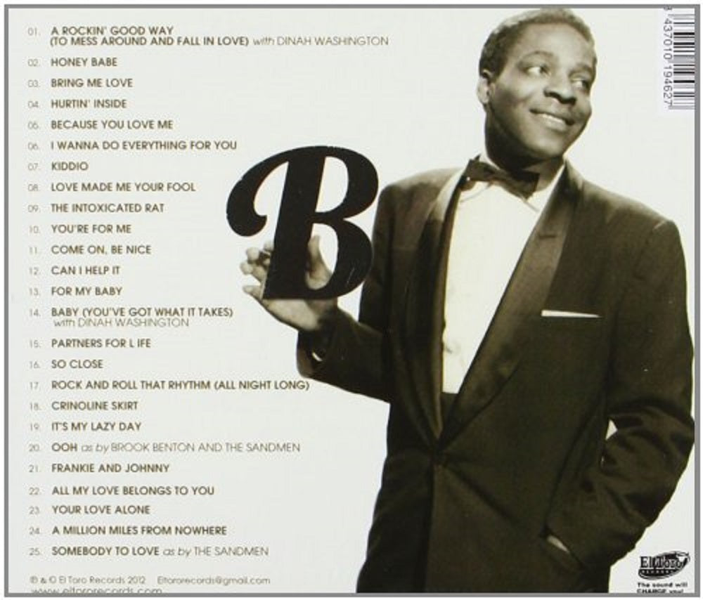 CD - Brook Benton - The Singer - A Rockin Good Way Vol. 1