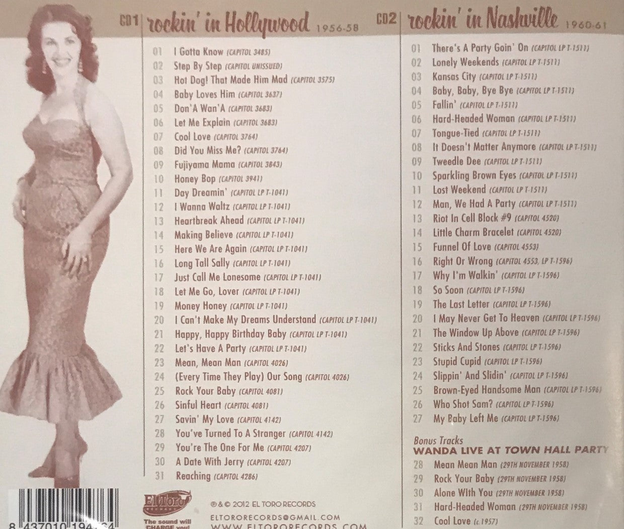 CD-2 - Wanda Jackson - Rockin' With Wanda Jackson