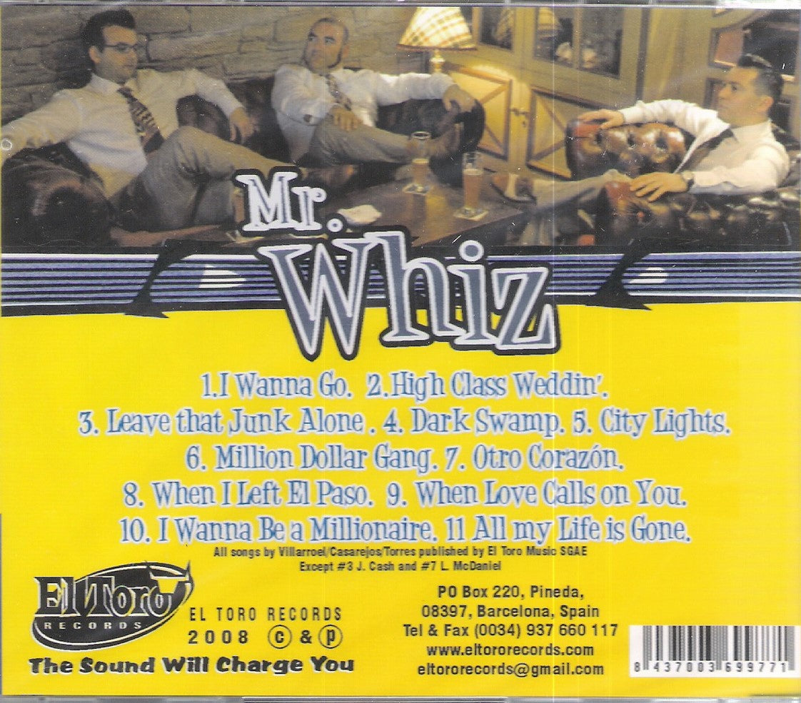 CD - Mr. Whiz - I Wanna Go