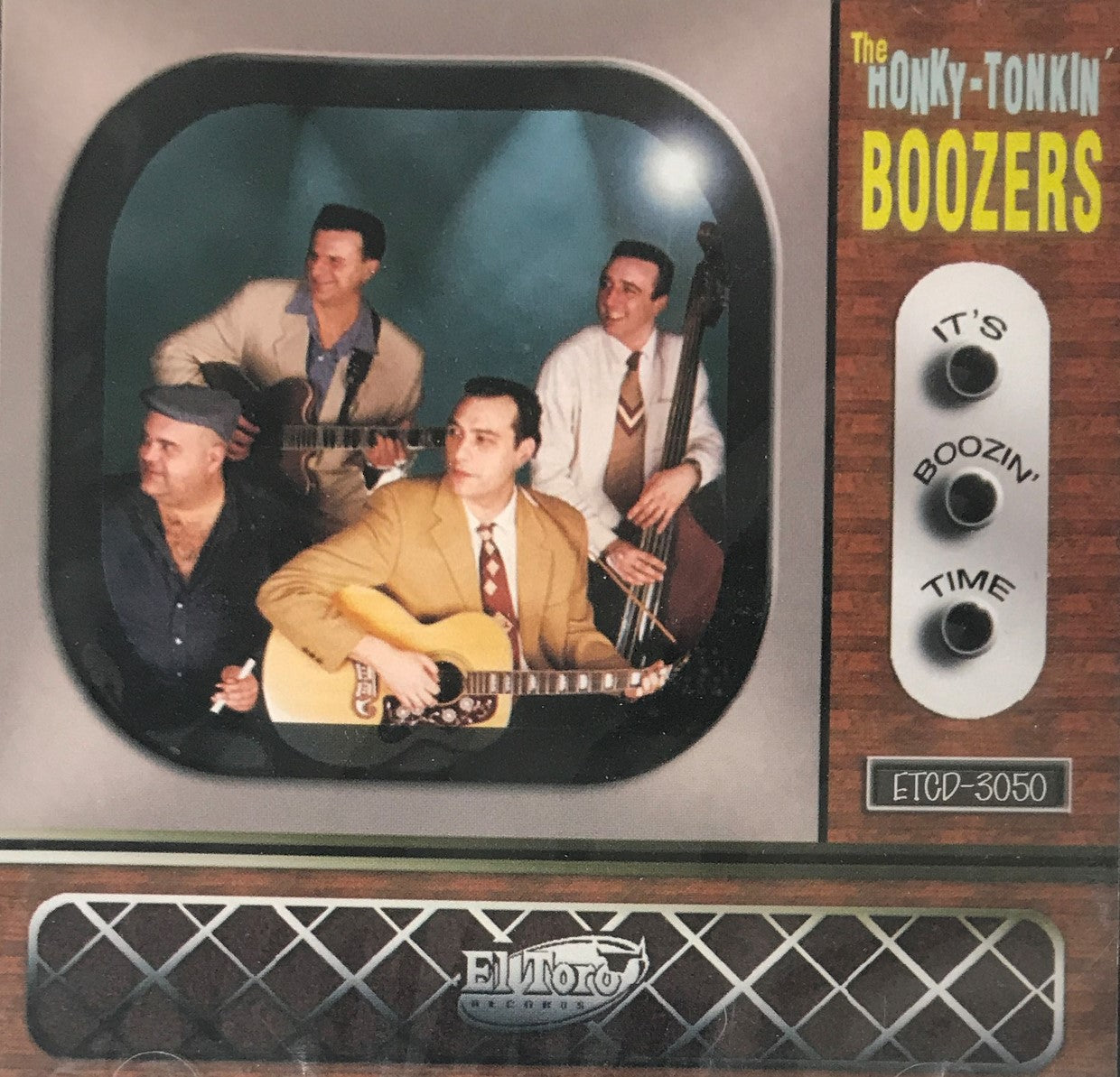 CD - Honky Tonkin' Boozers - It's Boozing Time