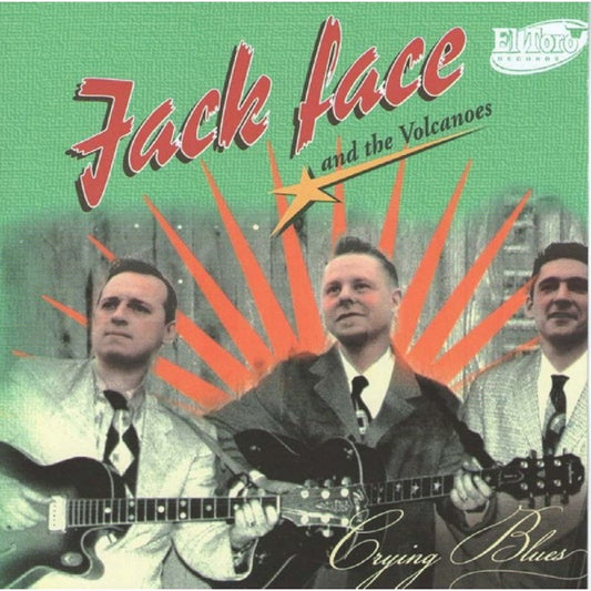 CD - Jack Face & The Volcanos - Crying Blues