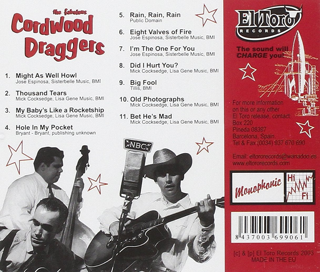 CD - Cordwood Draggers - My Baby's Like A Rocket.... She's Always Taking Off