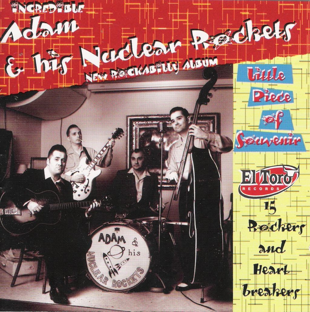 CD - Adam & His Nuclear Rockets - Little Piece Of Souvenir