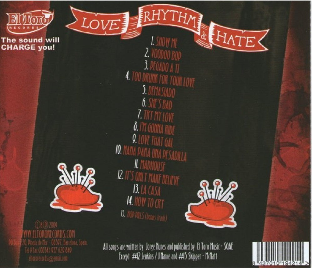 CD - Brioles - Love Rhythm & Hate