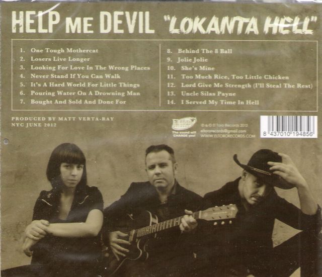 CD - Help Me Devil - Lokanta Hell