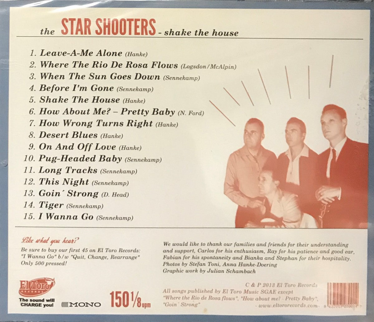 CD - Star Shooters - Shake The House