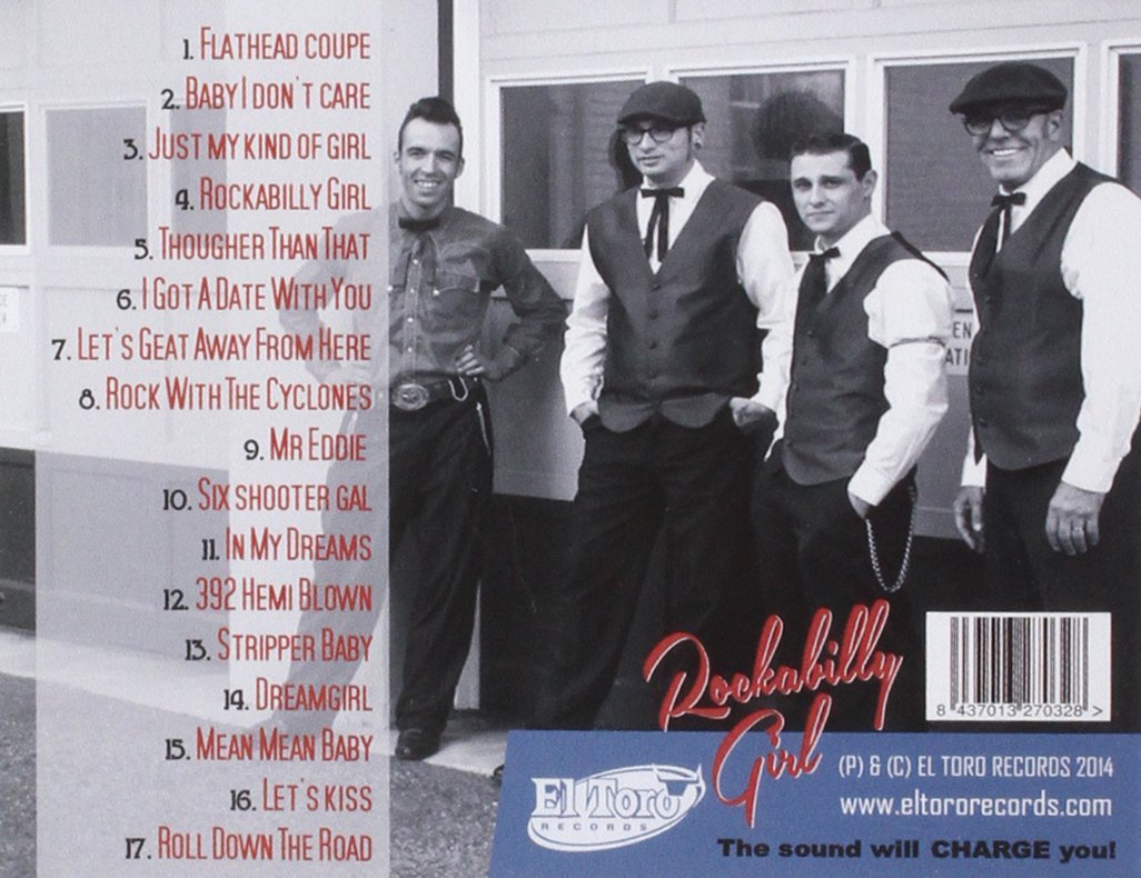 CD - Manny Jr And The Cyclones - Rockabilly Girl