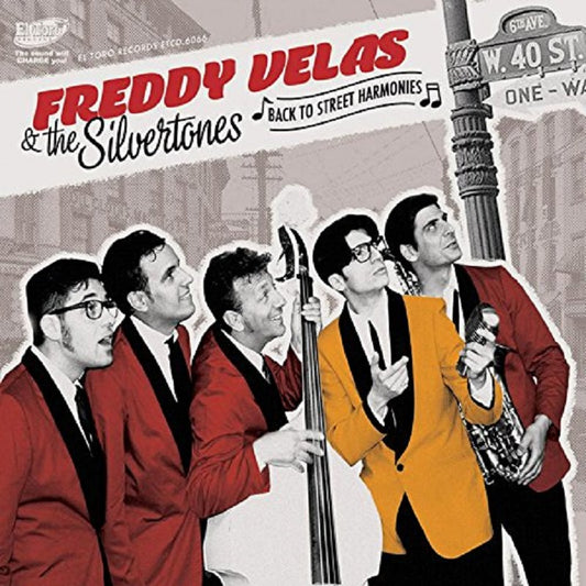 CD - Freddy Velas - Back To Street Harmonies