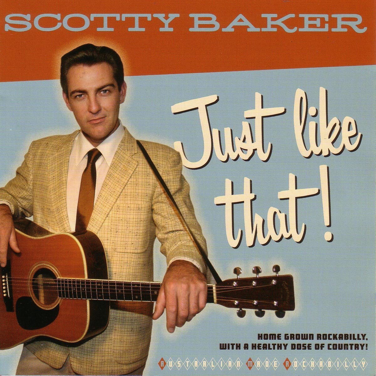 CD - Scotty Baker - Just Like That!