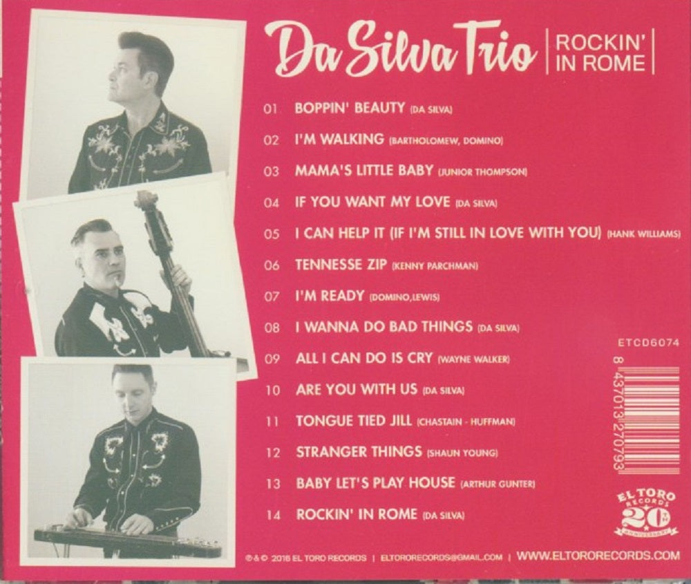 CD - Da Silva Trio - Rockin' In Rome