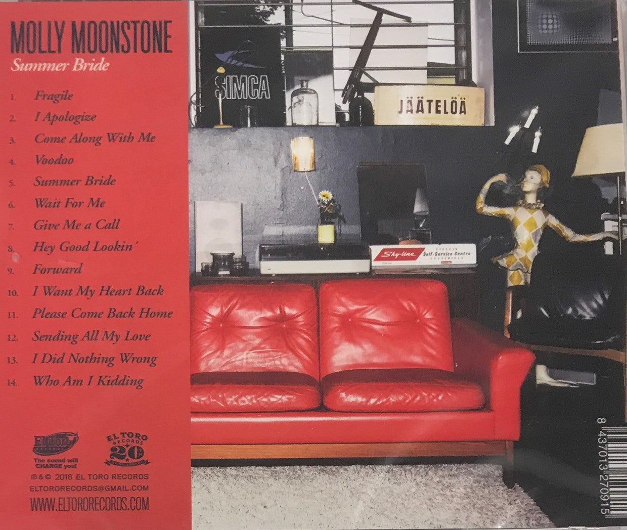 CD - Molly Moonstone - Summer Bride