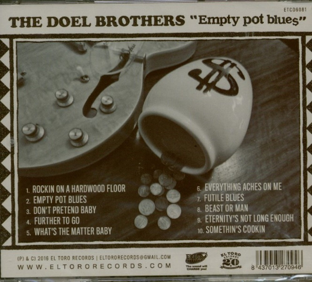 CD - Doel Brothers - Empty Pot Blues