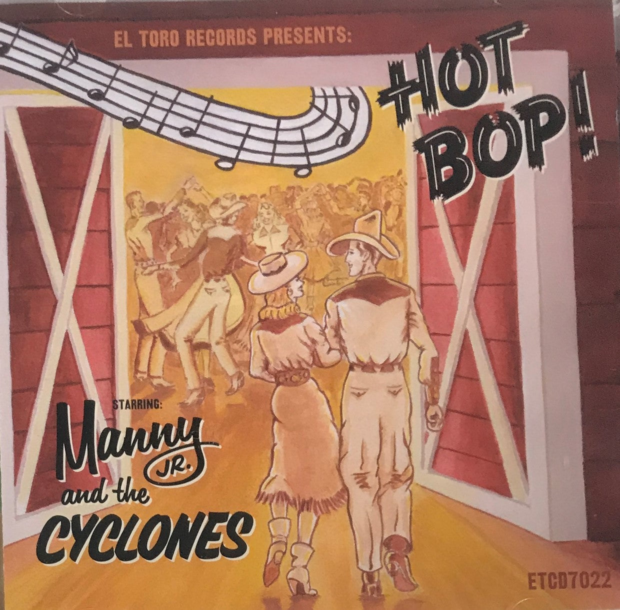 CD - Manny Jr. & The Cyclones - Hot Bop!