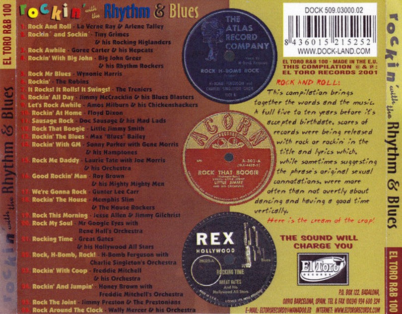 CD - VA - Rockin' With Rhythm And Blues