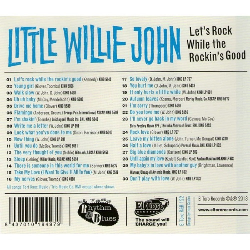 CD - Little Willie John - Let’s Rock While The Rockin’s Good