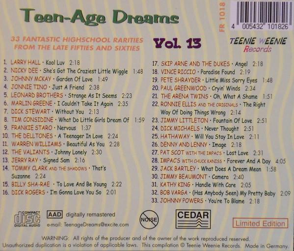 CD - VA - Teenage Dreams Vol. 13