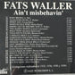 CD - Fats Waller - Ain't Misbehavin'