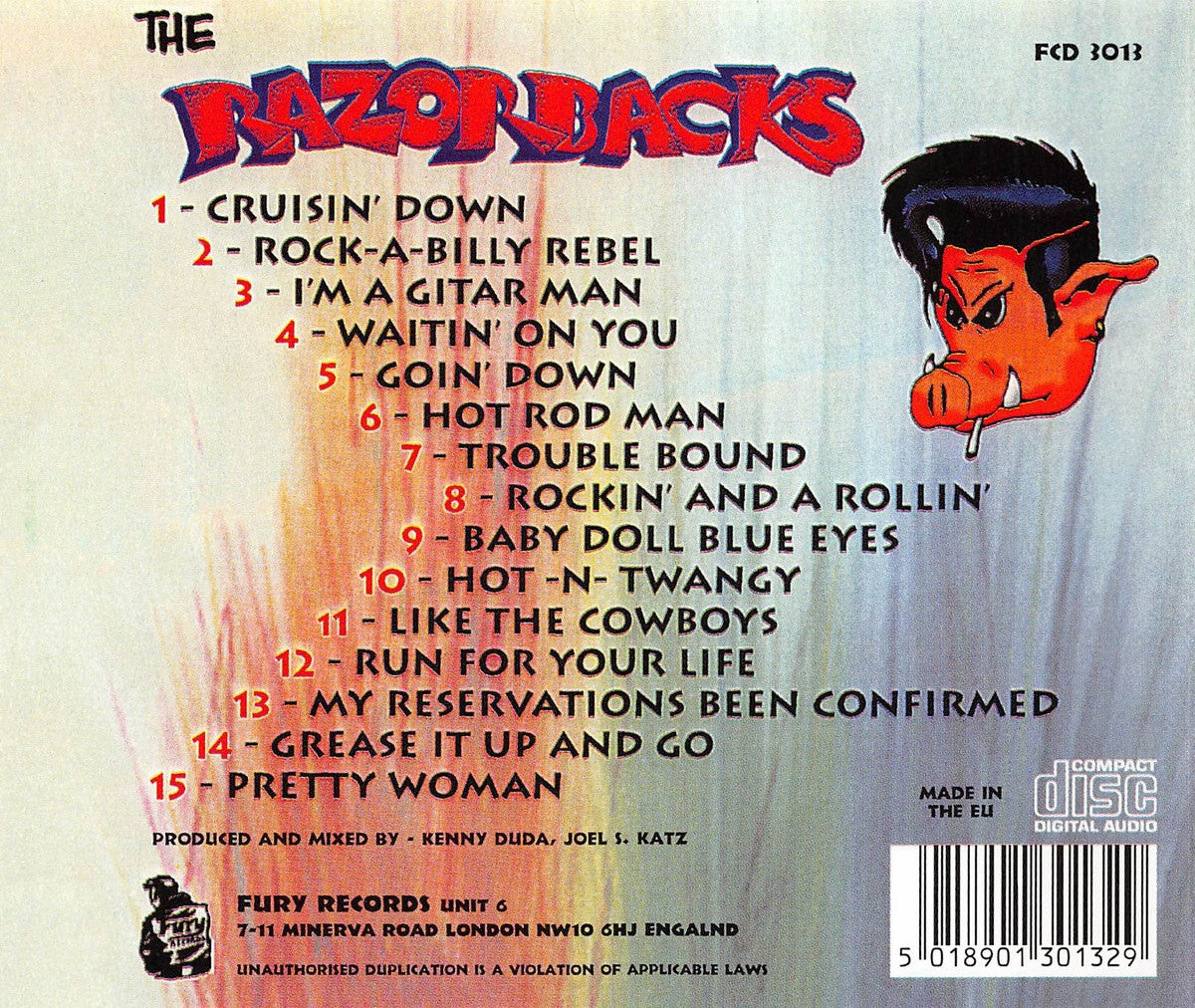 CD - Razorbacks - Reheated