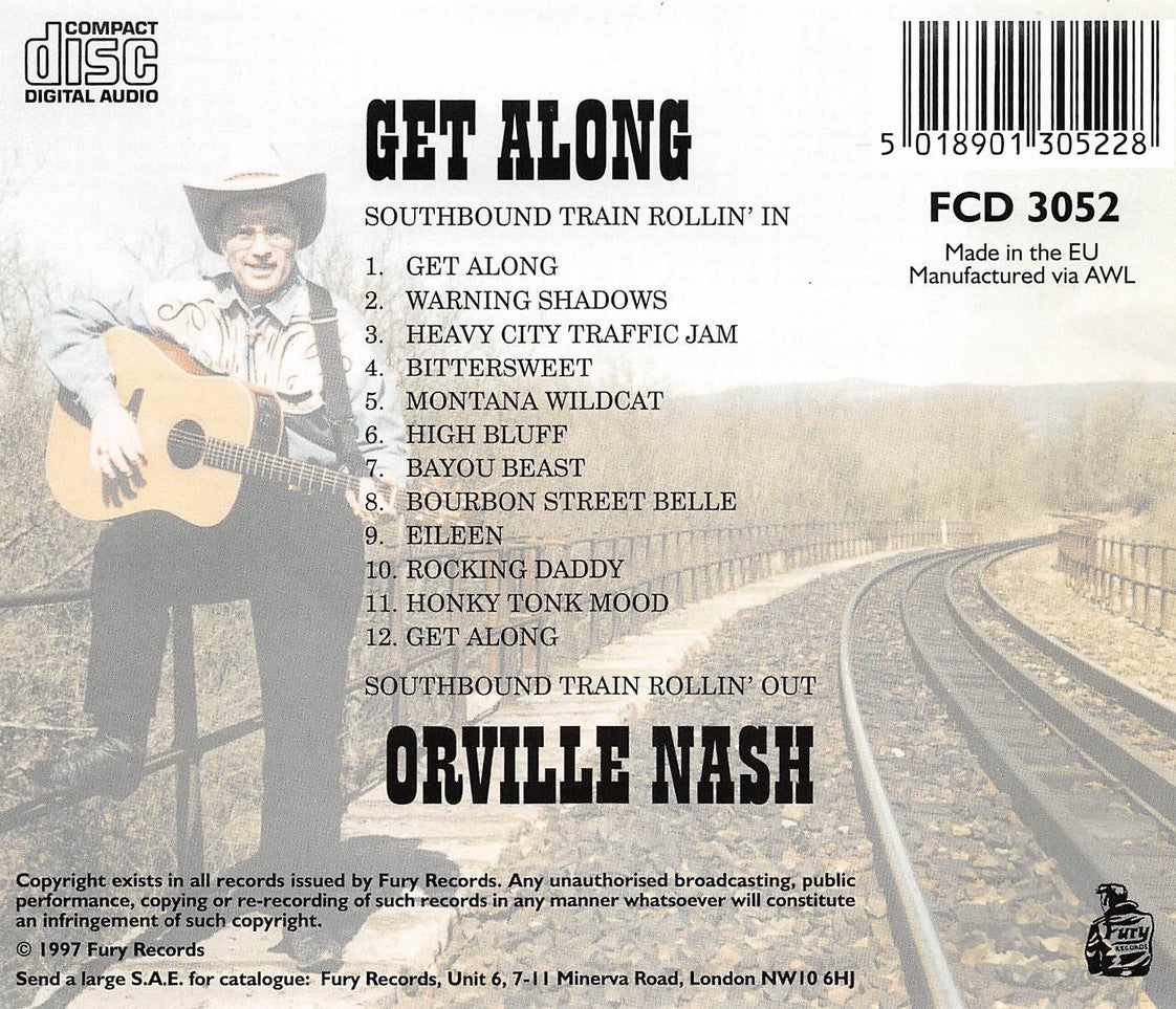 CD - Orville Nash - Get Along