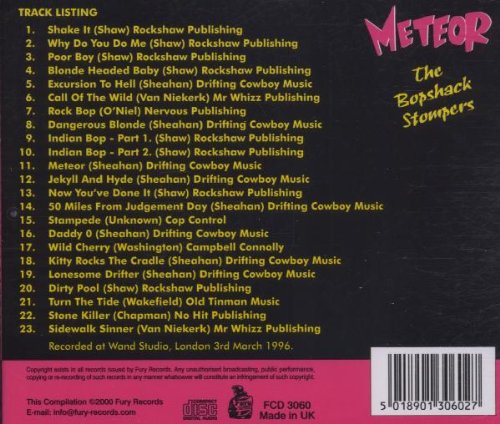 CD - Bopshack Stompers - Meteor